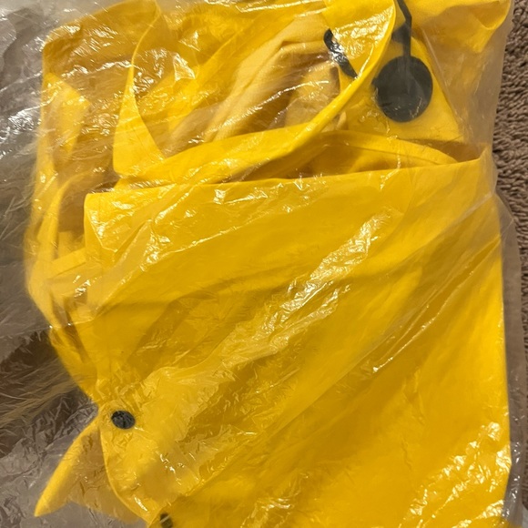 MCR Safety 2003FX3 Classic PVC/Polyester 3-Piece Rainsuit, Yellow, 3X-Large - Picture 2 of 6